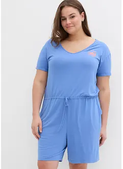 Combishort fluide en jersey de viscose mélangée, bonprix