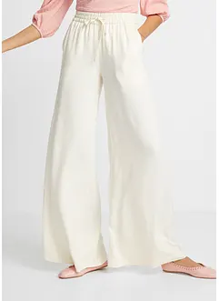 Pantalon fluide en viscose légèrement brillante, bonprix