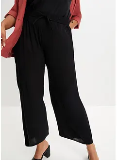 Pantalon large en viscose, bonprix