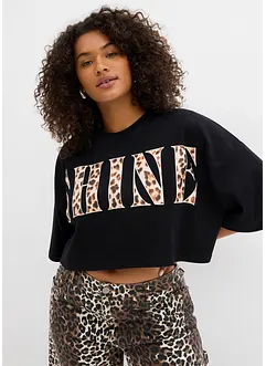 T-shirt court 100% coton, bonprix