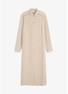 Robe-chemise avec dentelle, bonprix