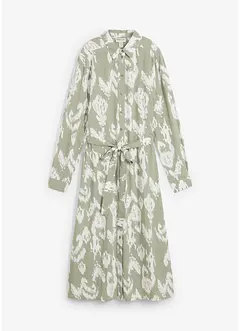 Robe-chemise en viscose fluide, bonprix