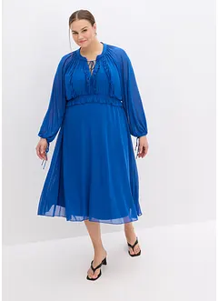 Robe-tunique à volants, bonprix