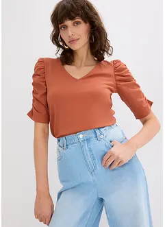 T-shirt à manches bouffantes, bonprix