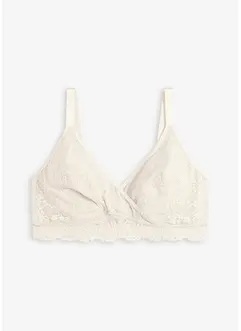 Soutien-gorge minimiseur sans armatures avec une dentelle délicate, bonprix
