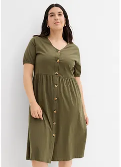 Robe midi 100% coton, bonprix