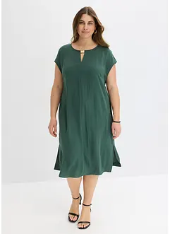 Robe en matière texturée, bonprix