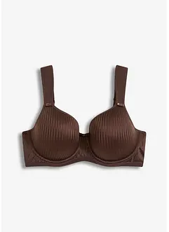 Soutien-gorge à coques, bretelles rembourrées et effet brillant, bonprix