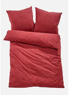 Parure de lit aspect lin, bonprix