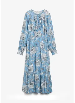 Robe longue en fine viscose mélangée, bonprix