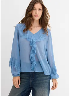 Blouse en mousseline, bonprix