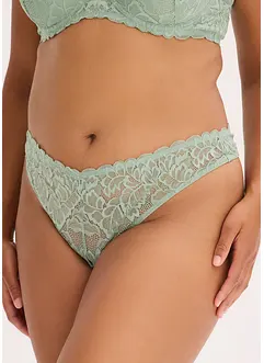 String en dentelle florale, forme en V, bonprix