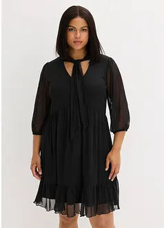 Robe en jersey et mesh, bonprix