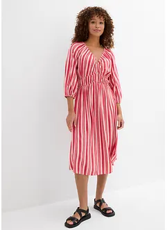 Robe midi en viscose douce, bonprix