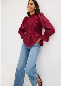 Blouse brodée, bonprix