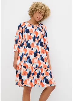 Robe-tunique en crêpe gaufré, bonprix