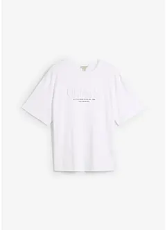 T-shirt loose 100% coton, imprimé 3D, bonprix