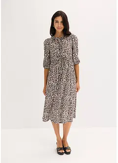 Robe en jersey avec nouettes, bonprix