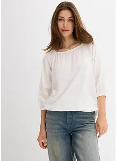 Blouse en jersey 100% coton, bonprix