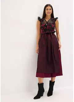 Dirndl avec velours en longueur midi (ens. 2 pces), bonprix