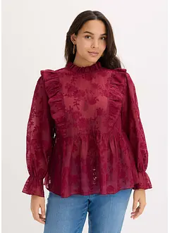Blouse brodée, bonprix