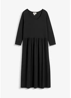 Robe midi en jersey coton, bonprix