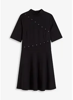 Robe courte à rivets, bonprix