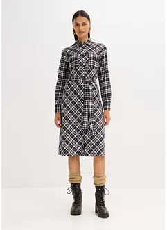 Robe-chemise en flanelle douce, bonprix