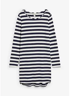 Robe plus longue derrière en coton épais, bonprix