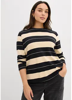 T-shirt manches longues en coton épais, bonprix