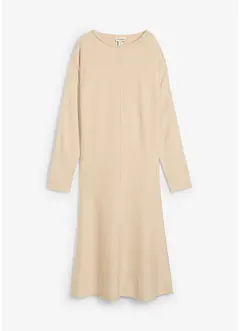Robe midi en maille de viscose mélangée, bonprix