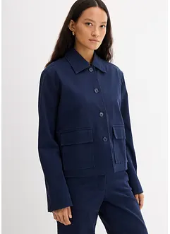 Veste courte de mi-saison en coton extensible, bonprix