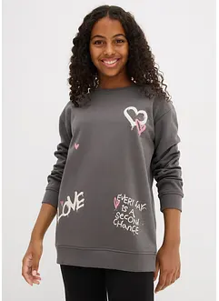 Sweat-shirt 100% coton, bonprix