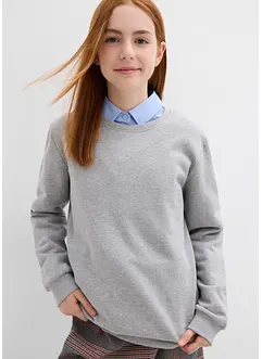 Lot de 2 sweats 100% coton, bonprix