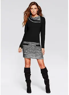 Robe en maille, bonprix