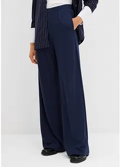 Pantalon palazzo en jersey milano confortable, bonprix