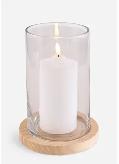 Objet déco Photophore avec bougie LED, bonprix