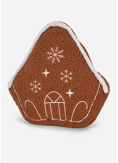 Coussin en forme de maison en pain d’épices, bonprix