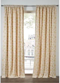 Rideau en jacquard coton (1 pce), bonprix