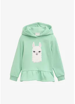 Sweat à capuche Tom Tailor à volant, Tom Tailor