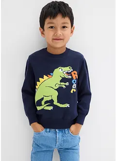 Pull en fine maille 100% coton, bonprix