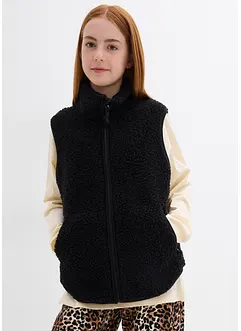 Gilet sans manches en sherpa, bonprix
