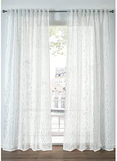 Voilage en batiste à imprimé brillant, aussi en XXL (1 pce), bonprix