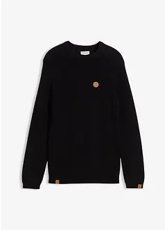 Pull doux à col rond, bonprix