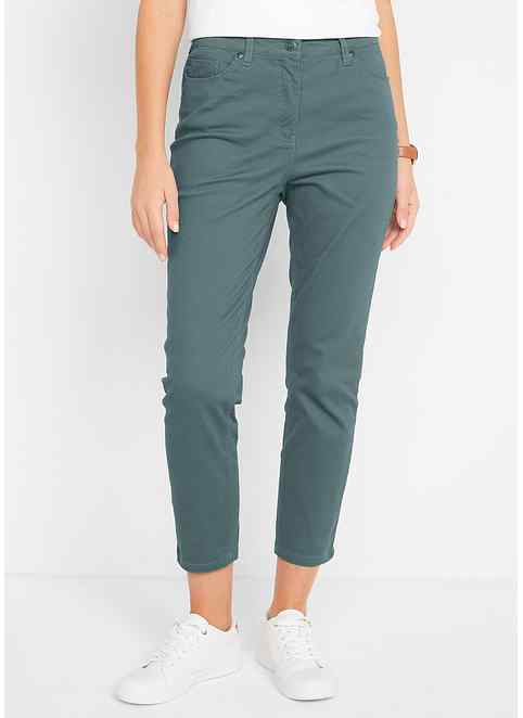 Pantacourt Slim 5 Poches Noir Femme | La Halle