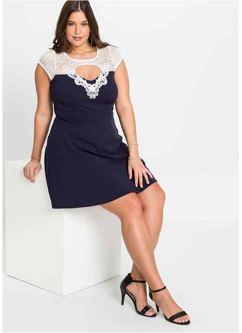 robe grande taille courte