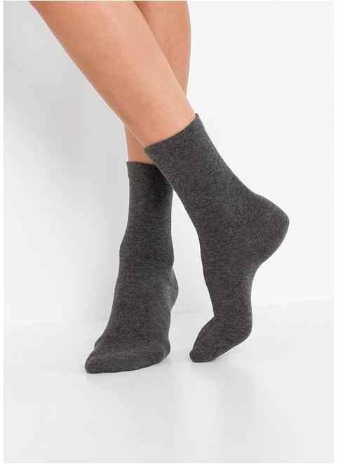 Chaussettes Courtes Femme Sans élastique - Lot De 3 Paires En Coton Léger Made In Italy - 3