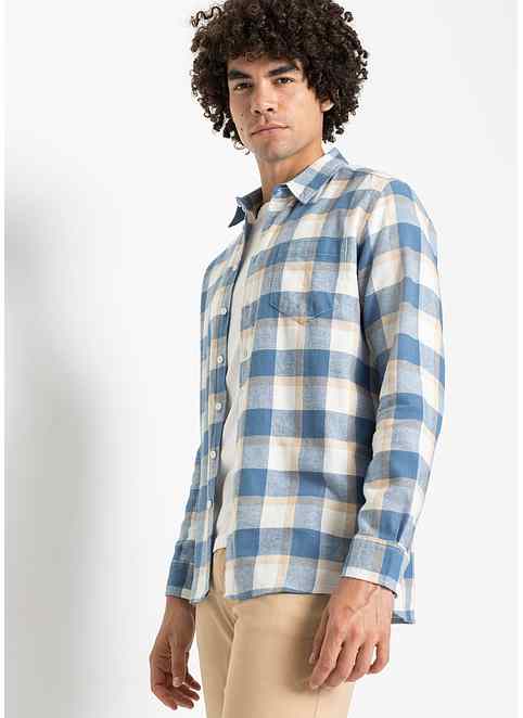 Chemise à Carreaux Homme Dctop - 100% Coton, Manches Longues, Style Fête De La Bière/occasion Décontractée