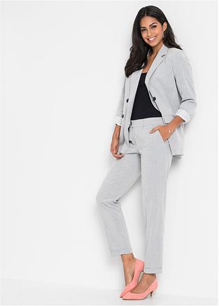 Pantalon Business - gris chiné