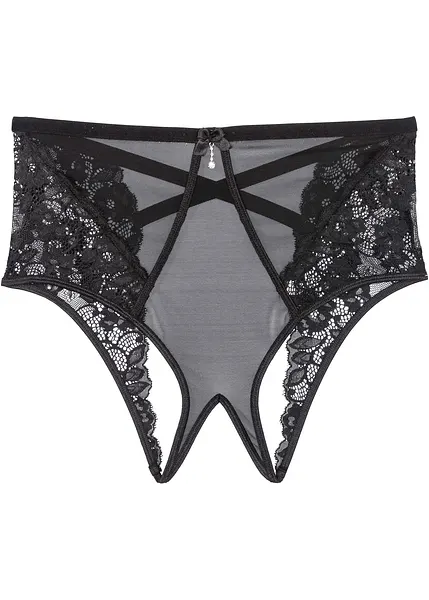 Culotte Bon Prix Fr Sous Vetement Femme Slip Ouvert Sexy Noir